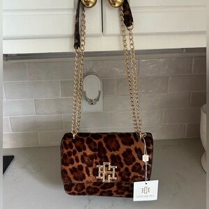 NWT Caroline Hill Leopard Cross Body